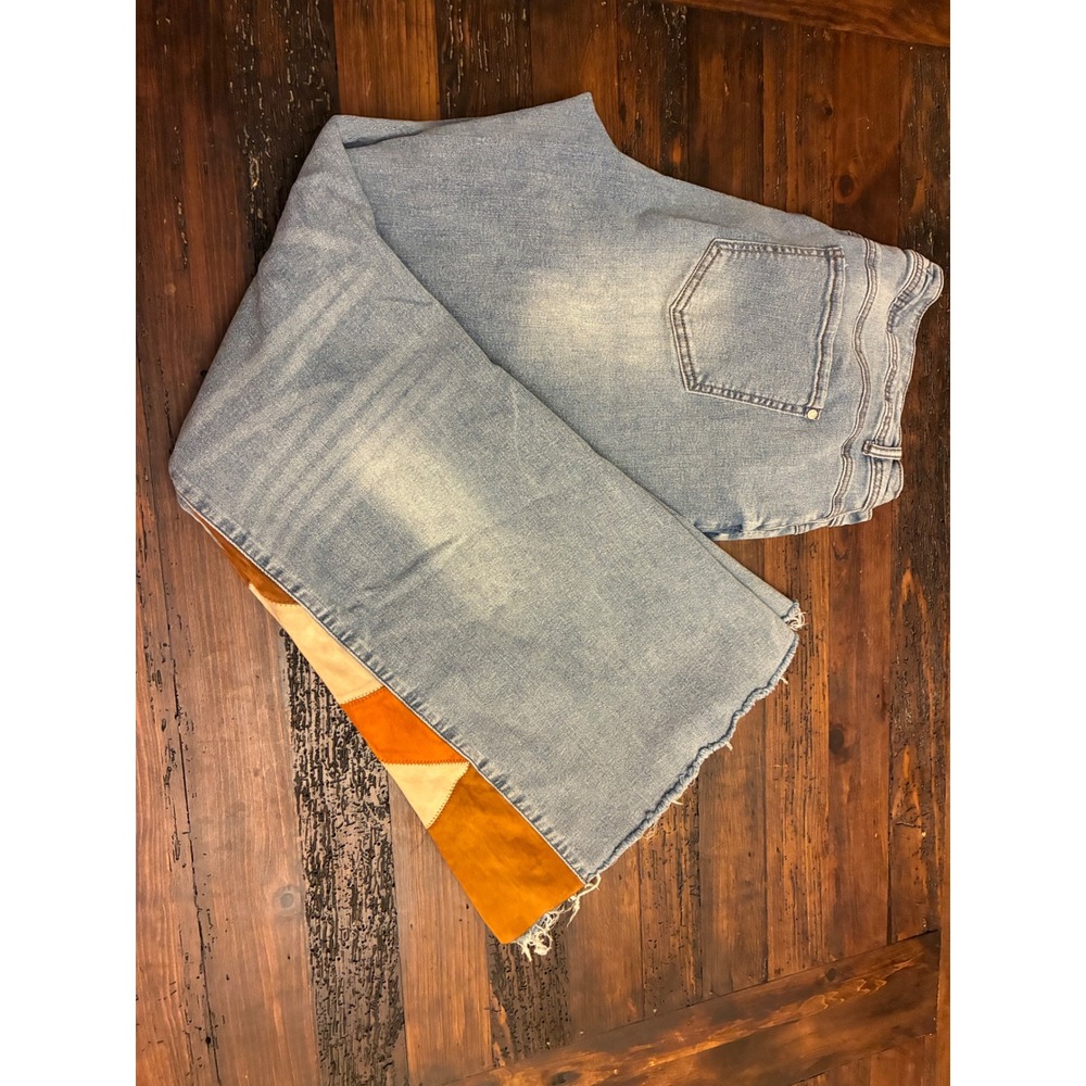 Patchwork Bell Bottom Denim - image 4